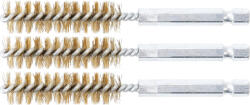 BGS technic Sárgarézkefe készlet | 13 mm | 1/4" | 3 darabos | a BGS 3078 kefekészlethez (BGS 3078-13-M) (3078-13-M)