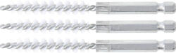BGS technic Nylonkefe készlet | 9 mm | 1/4" | 3 darabos | a BGS 3078 kefekészlethez (BGS 3078-9-N) (3078-9-N)