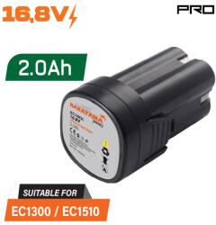 NAKAYAMA akkumulátor 16, 8V, 2, 0Ah az EC1300 metszőollóhoz (EC1301) (EC1301)