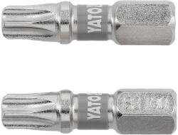 TOYA Csavarbit 1/4 25MM T30 2DB NI (YT-78015) (YT-78015)