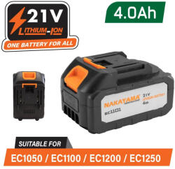 NAKAYAMA AKKUMULÁTOR 21V/4Ah EC1050, EC1100, EC1200, EC1250-hez (EC1101) (EC1101)