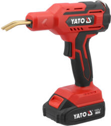 TOYA Akkus műanyag hegesztőgép 18V 500°C - 2 Ah akkumulátorral (YT-824482) (YT-824482)