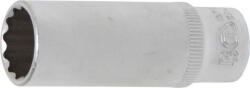 BGS technic Dugókulcs, tizenkétszögletű, mély | 6, 3 mm (1/4") | 13 mm (BGS 10713) (10713)