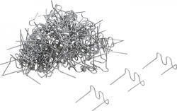 BGS technic Javítókapocs készlet műanyag hegesztéshez, Hullámalak, 0, 6 mm, 100 darabos (73352) (73352)