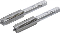 BGS technic 2 részes menetfúró szár készlet, M10x1.0, előfúró és fő menetfúró (BGS 1900-M10X1.0-B) (1900-M10X1-0-B)