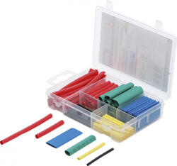 BGS DIY 90 részes színes zsugórcső készlet (BGS 88150) (88150)