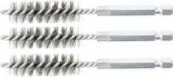 BGS technic Acélkefe készlet | 13 mm | 1/4" | 3 darabos | a BGS 3078 kefekészlethez (BGS 3078-13-S) (3078-13-S)