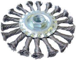 BORMANN Pro kerékkefe anyával 14mm "thunder-cut" 100mm (BHT2056) (BHT2056)