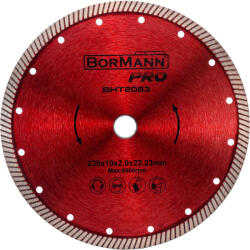 Bormann gyémánttárcsa CLASSIC Φ115X1, 4X22, 2mm 10mm (BHT2081) (BHT2081)