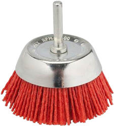 BORMANN Pro nylon csészekefe "thunder-cut" tengelyel 50mm (BHT2059) (BHT2059)