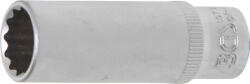 BGS technic Dugókulcs, tizenkétszögletű, mély | 6, 3 mm (1/4") | 12 mm (BGS 10712) (10712)