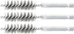 BGS technic Acélkefe készlet | 14 mm | 1/4" | 3 darabos | a BGS 3078 kefekészlethez (BGS 3078-14-S) (3078-14-S)