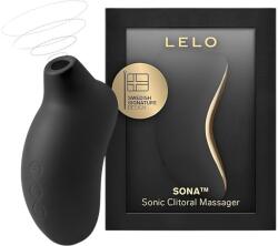 LELO Sona - hanghullámos csiklóizgató (fekete) - vagyaim
