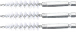 BGS technic Nylonkefe készlet | 12 mm | 1/4" | 3 darabos | a BGS 3078 kefekészlethez (BGS 3078-12-N) (3078-12-N)