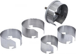 BGS technic 5 részes lyukfűrész készlet, 60 - 95 mm (BGS 50305) (50305)