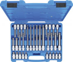 BGS technic 1/2" Bit Dugókulcs fej készlet | TP-profil (Torx Plus) furattal TP20 - TP70 | 32 darabos (BGS 5191) (5191)