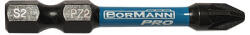 Bormann behajtó bit s2 x-pro pz2x50mm 2db (BHT3658-2) (BHT3658-2)