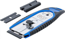 BGS technic Rendszámtábla tisztító szerszám, 40 mm, 6 műanyag kaparópengével (BGS 70912) (70912)