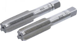 BGS technic 2 részes menetfúró szár készlet, M14x1.25, előfúró és fő menetfúró (BGS 1900-M14X1.25-B) (1900-M14X1-25-B)