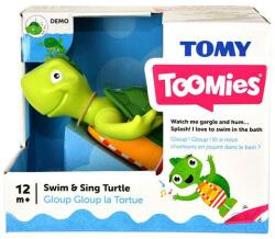 TOMY Toomies Éneklő, úszó teknős fürdőjáték (E2712) (E2712) (E2712)