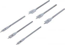 BGS technic Lapos marófúró készlet, 10 - 25 mm, 6 darabos (50796) (50796)