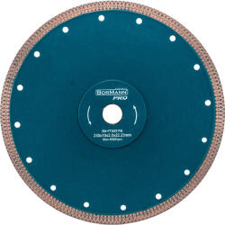 Bormann GYÉMÁNTFŰRÉSZ TÁRCSA HULLÁMOS TURBO Ø230x2.0x22.2mm 10mm (BHT2075) (BHT2075)