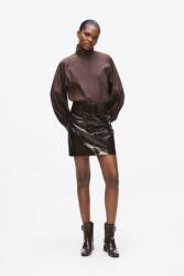 Karl Lagerfeld szoknya barna, mini, egyenes, A4W12018 - barna 36