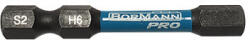 Bormann behajtó bit s2 x-pro h6x50mm 2db (BHT3690-2) (BHT3690-2)
