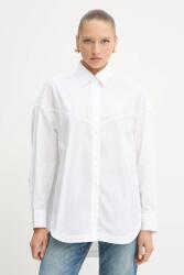 BOSS Orange pamut ing - fehér 42 - answear - 32 990 Ft