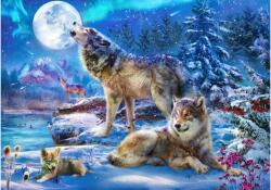 Bluebird Puzzle 70147 - Winter Wolf Family - 1500 db-os puzzle (70147)