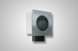 Aerauliqa Plenum 200x200mm 1 Db ø90 Mm-es Oldalsó Csatlakozással (002269)