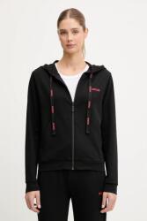 HUGO BOSS kapucnis pulcsi otthoni viseletre fekete, nyomott mintás, kapucnis, 50556350 - fekete S