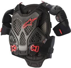 Alpinestars A-6 testprotektor fekete-antracit-piros