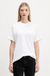 HUGO pamut póló rózsaszín, 50550901 - fehér M