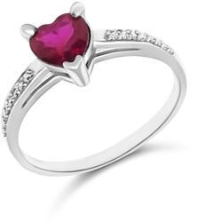 ÉkszerM Fehérarany Gyűrű (méret: 56) AU 95256