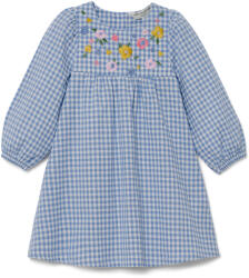 Tchibo - Kislány szövött ruha - lány - méret 122/128 - kék/kockás