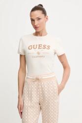 Guess t-shirt CELIA bézs, V5BI02 KCBF1 - bézs S
