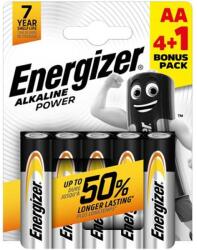 Energizer Elem, AA ceruza, 4+1 db, ENERGIZER "Alkaline Power (EPAAB4+1) - iconink