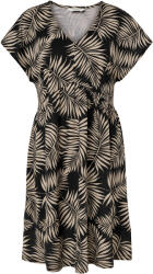 Tchibo - Nyomott mintás jerseyruha - nő - méret XL 48/50 - fekete/mintás