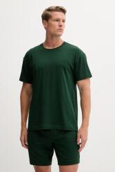 HUGO póló otthoni viseletre fehér, nyomott mintás, 50525236 - zöld M