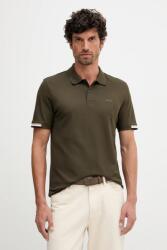 BOSS pamut póló - zöld L - answear - 32 990 Ft