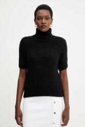 LIU JO pulóver gyapjúkeverékből fekete, garbónyakú, MF5468 MA80Q - fekete XS