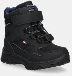 Tommy Hilfiger gyerek cipő fekete, T1X5-33710 - fekete 24