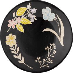 Bloomingville Farfurie de servire Amberly, negru (82072566)