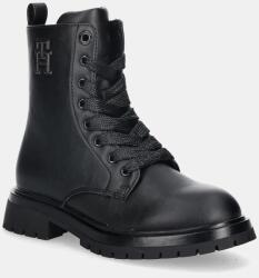 Tommy Hilfiger gyerek bakancs fekete, T3A5-34154 - fekete 31