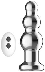 Loving Joy Toosh Bile Anale Vibratoare din Metal cu Telecomanda 10 Viteze de Vibratie