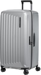 Samsonite NUON négykerekű keskeny utazó bőrönd 80cm-matt ezüst 153973-4052 - taskaweb