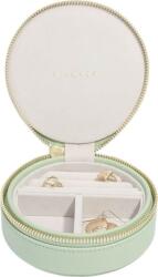 Stackers Cutie de voiaj pentru bijuterii Stackers Travel rotundă verde de salvie (74524)