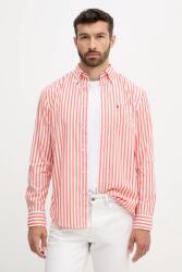 Tommy Hilfiger pamut ing legombolt galléros, narancssárga, regular, MW0MW39451 - narancssárga M