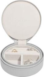 Stackers Cutie de voiaj pentru bijuterii Stackers Travel rotundă gri pietros (74557)